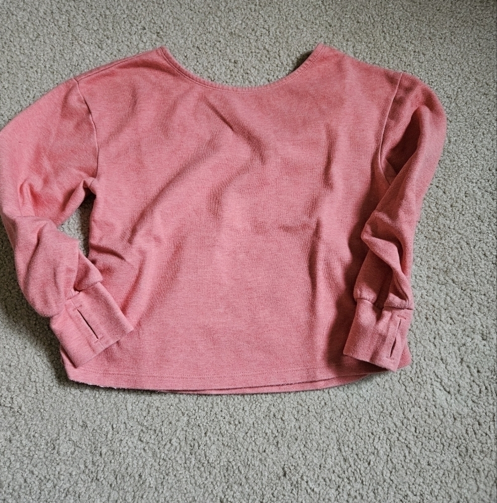 Z By Zella athletic Sweater big kid Medium